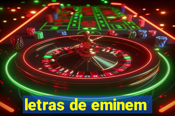 letras de eminem